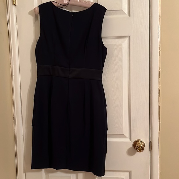 Connected Apparel Navy Blue Dress - Picture 2 of 2